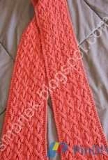 Sihnon Cable Scarf by SmarieK / Smariek Knits-Free