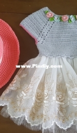 Baby  hat and dress