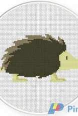 Daily Cross Stitch - Hedgehog