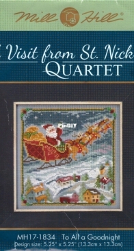 Mill Hill - MH17-1834 - A Visit from St Nick Quartet - To All A Goodnight