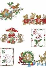 Les animaux fetent Noel-from La magie de Noel Veronique Enginger.xsd