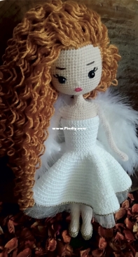 Örgü ve dikiş Hobi - Doll Melek - Turkish