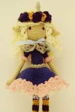 Fox in the Snow designs - Ashley Gantenberg - Seraphine , the Unicorn Princess