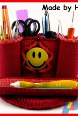 Haekelkeks - Heidi Zahn and Mario Nordheim - Pencil Holder - Free