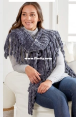 Premier-by Premier Yarns Design Team-Sideways Garter Shawl-Free.