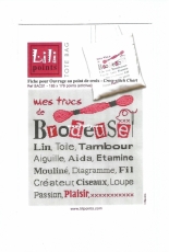 Lili Points SAC01 - Tote Bag - Mes Trucs de Brodeuse