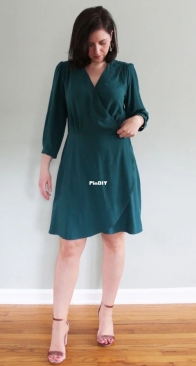 Pattern Scout Studio - Romy Wrap Top + Dress - US 0-30 (with B,C,D cup sizes)