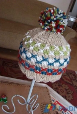 Camp Hoodie Swatch Hat by Susan B. Anderson -Free