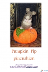 Little Pumpkin Pip Pincushion by Debi Birkin