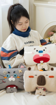 New Mommy Handmade DIY - Su Su Jie Jia - Susans Family - Animal Hand Warmer Puppy - Free