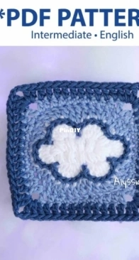 Alyssia Creates - Alyssia Stacey-Orchard - Cloud Granny Square