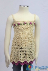 Busting Stitches-  Stacey Williams- Spring Flower Crochet Tank-Free