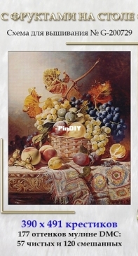 NaDiMa G-200729 Fruit Basket with Carpet XSD