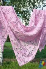 Liisan lilja Shawl by Elina Urmas-Finnish-Free
