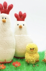 Yarn Plaza - Chicken family - Free