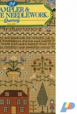 Sampler and Antique Needlework Quarterly SANQ - Vol.24 - Fall 2001