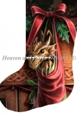 HAED HAEANSLEFT 1231 Stocking Magical Arrival By Anne Stokes