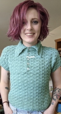Finley Clad Designs - Finley Kuwait - Avery Crochet Polo