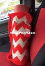 chevron yoga tote