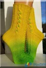 Seelenwanderung Socks by Micha Klein/Wolletraun-German-Free