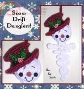 Peggy Toes - Peggy Heap Reed - Snow drift danglers