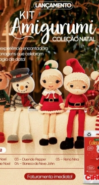 Circulo - Kit Amigurumi - Kit Natal 2024 - Portuguese
