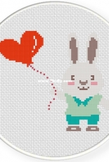 Daily Cross Stitch - Bunny Boy 2