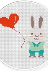 Daily Cross Stitch - Bunny Boy 2
