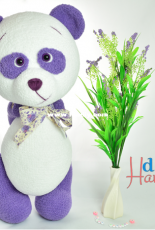 Havva Designs - Havva Unlu - Lavender Panda Bear - Turkish
