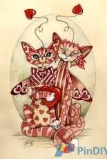 HAED HAELR 3302 Smitten Kittens by Linda Ravenscroft