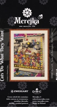 Merejka K-196 Cats Do What They Want XSD