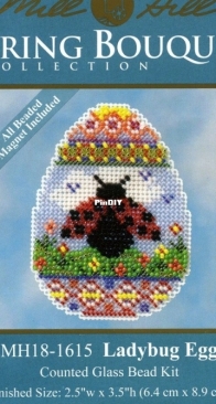 Mill Hill MH18-1615 Ladybug Egg XSD