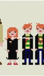 Wee Little Stitches - Harry Potter Friends