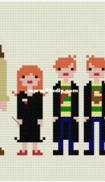 Wee Little Stitches - Harry Potter Friends