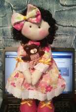 Doll with bear