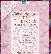 Follow-the-Lines Quilting Designs by Mary M.Covey
