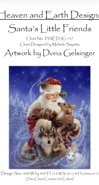 HAED - HAEDJG 157 - Santas Little Friends by Dona Gelsinger SAGA