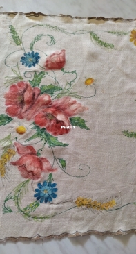 Painting on fabric