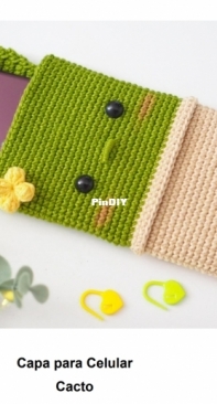 Receitas Carneirinho - Izabel Carneiro - Cactus Cell Phone Case -  Capa para Celular Cacto - Portuguese