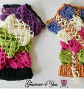 Glamour4You- Ann Mancini Williams- Chevron Lattice Wristlets