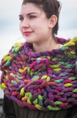 Party Girl Cowl by Laura Cameron-Free