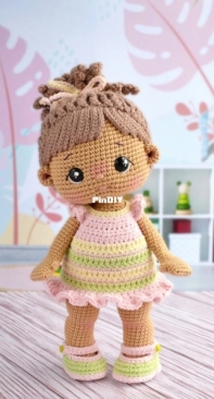 Vyazhu Miloty - Jekaterina Vlasova - Екатерина Власова - Doll Button - Пуговка - Russian