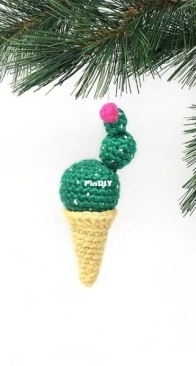 TheKnottyBoss - The Knotty Boss - Anna Leyzina - Cactus Ice Cream Cone