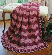 Leisure Arts - Terry Kimbrough - Lacy Scallops Afghan