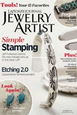 Lapidary Journal Jewelry Artist - November  2017