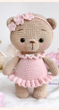 Marizza Toys - Lucy Marizza - Rosie the Ballerina Bear - Мишка балерина Рози - Russian - Translated