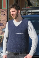 Diamond Jim Vest by Linda Lynn-Free