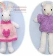 Debi Birkin- Pocket Pals Hoppy and Squeek