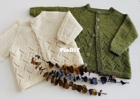 First Bloom Cardigan by Benja Kirk - KnitsDuNord