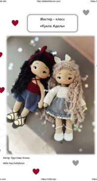 Dolls Toys BabyBoxs - Alina Kruglova - Алина Круглова - Adelle the Doll  - Кукла Адель - Russian